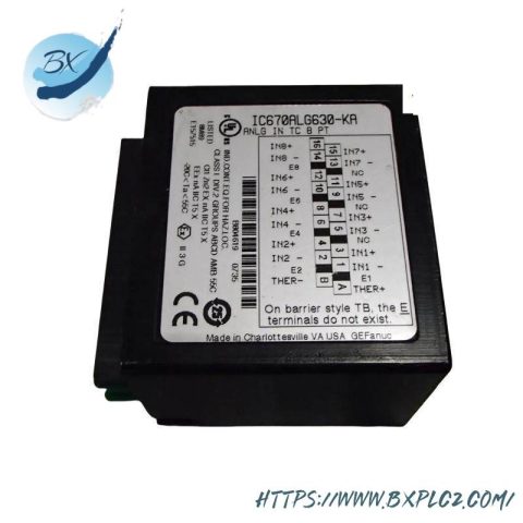 GE Fanuc IC670ALG630 Analog Input PLC Module: Advanced Automation, Precise Control