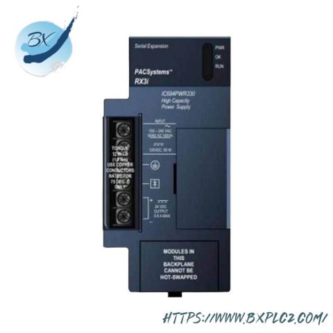 GE Fanuc IC694PWR321 Power Supply, Precision for Industrial Control