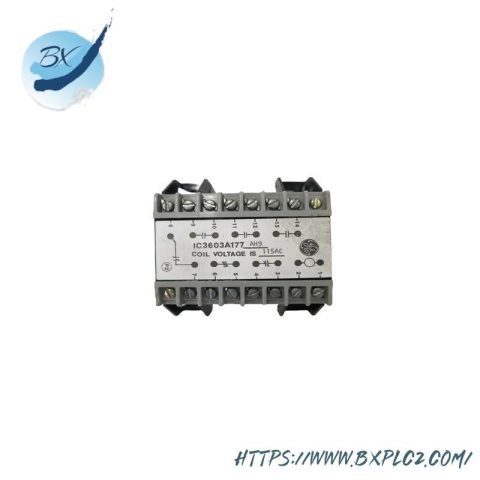 GE IC3603A177 - Advanced Relay Module for Turbine Control Systems
