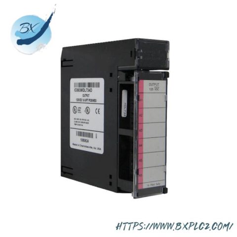 GE IC693MDL734D: Positive/Negative Logic 1 Amp Output Module - Precision Control for Industrial Automation