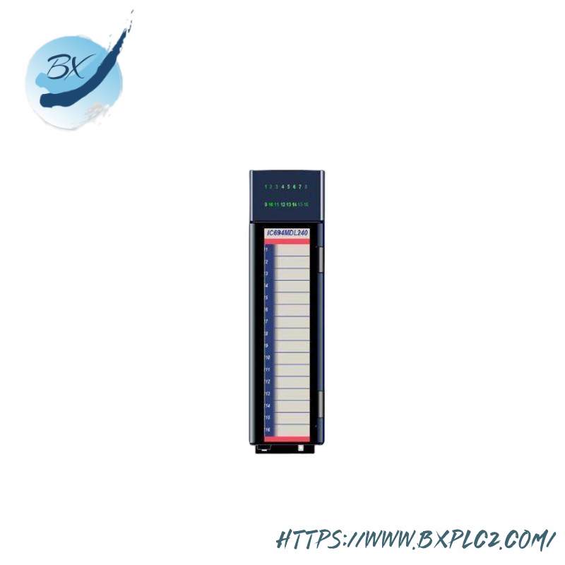 ge_ic694mdl240_input_module.jpg GE IC694MDL240 Industrial Input Module, Advanced Control Solution