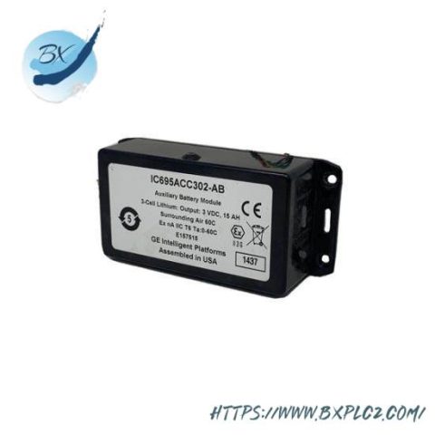GE FANUC IC695ACC302AB - High-Performance Battery Module