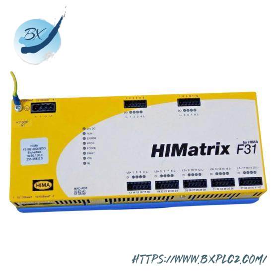 hima_f3102_himatrix_f3102_safety-related_controller.jpg HIMA F3102 Himatrix F3102 Safety-related Controller - Advanced Industrial Control Module