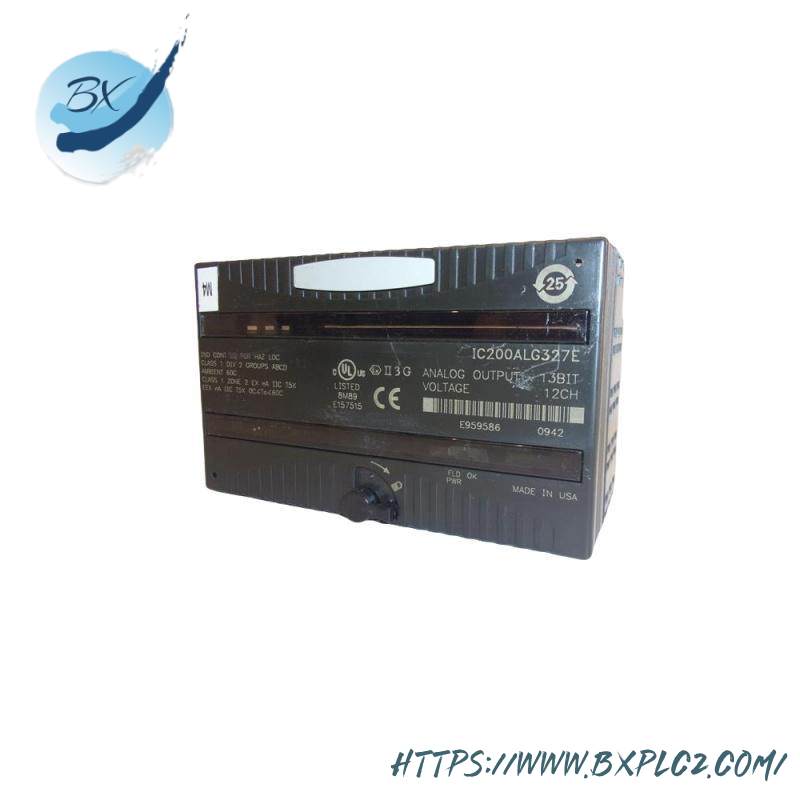 ic200alg327_ge_fanuc_analog_output_module.jpg GE Fanuc IC200ALG327 Analog Output Module - Precision Control for Industrial Automation