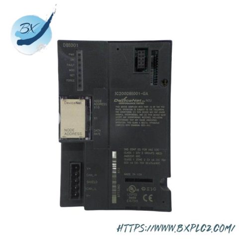 GE Fanuc IC200DBI001: DeviceNet Network Interface Unit for Industrial Control