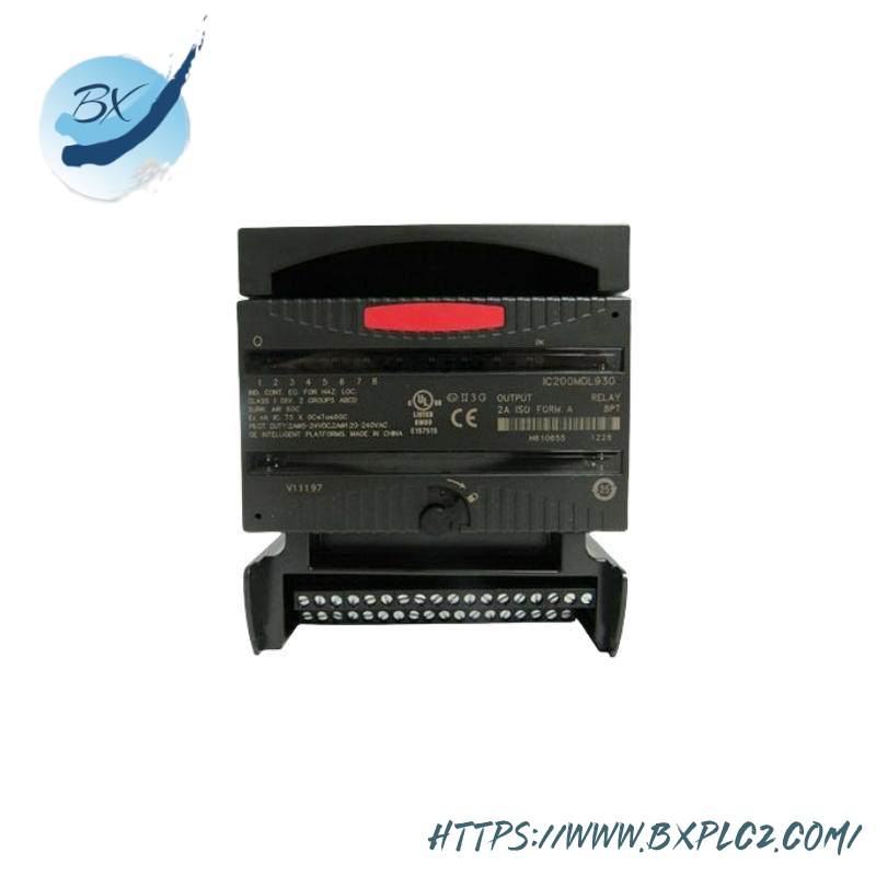 ic200mdl930_ge_output_relay_isolated_8pt.jpg GE IC200MDL930: High-Quality Isolated Output Relay Module with 8 Points