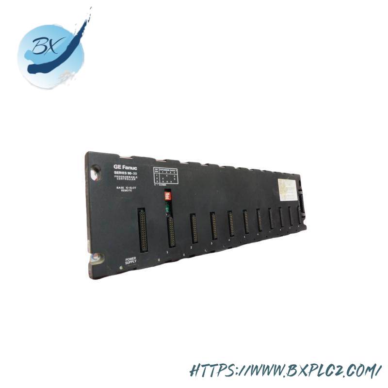ic693chs393_ge_remote_baseplate_10_slot.jpg GE IC693CHS393 - Modular Control System Remote Baseplate with 10 Slot