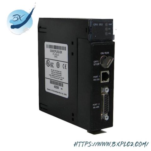 GE IC693CPU352: Single Slot CPU Module for Industrial Automation, Maximize Efficiency & Performance