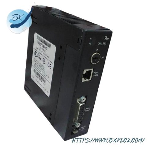 GE IC693CPU363 Single Slot CPU Module - High Performance Control Solution