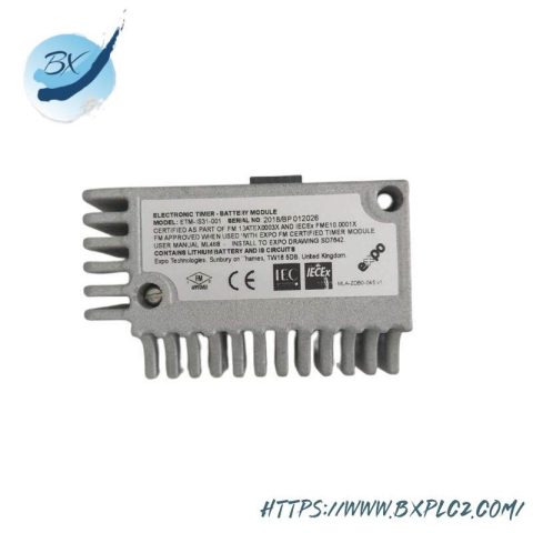 IEC ETM-IS31-001: Advanced Battery Module, Optimized for Industrial Control Systems