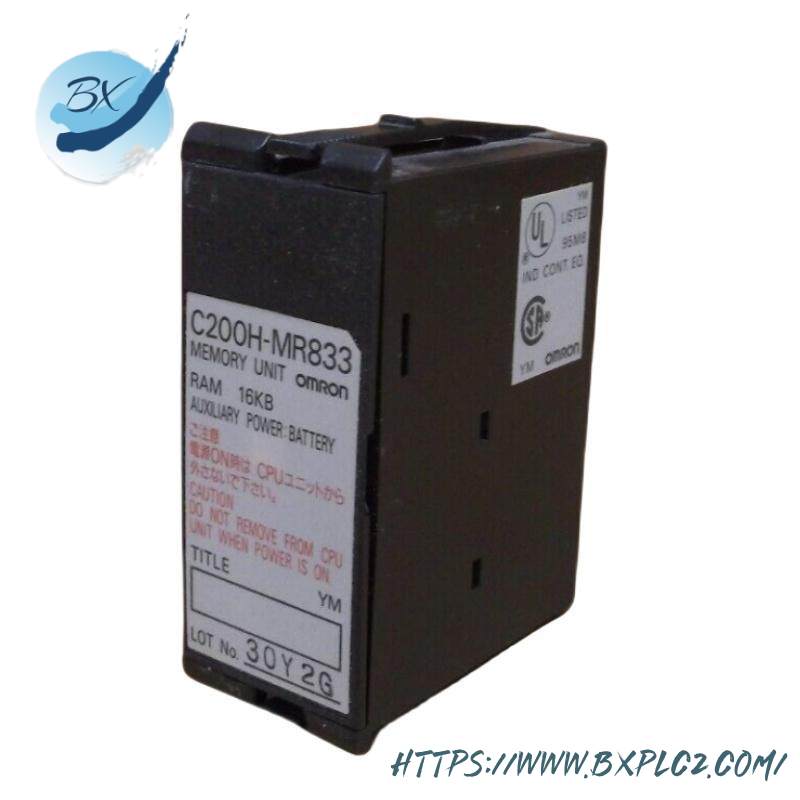 omron_c200h-mr833_memory_module_cartridge.jpg OMRON C200H-MR833 - Advanced Memory Module for Industrial Automation