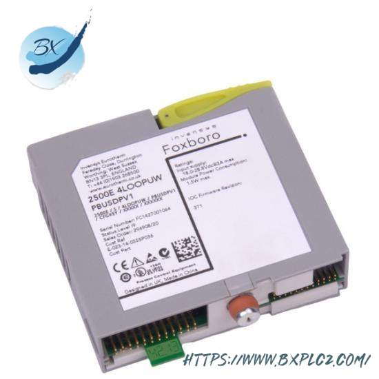 pac2500_invensys_foxboro_controller_2.jpg Invensys Foxboro PAC2500 Control Module, Industrial Automation Solutions