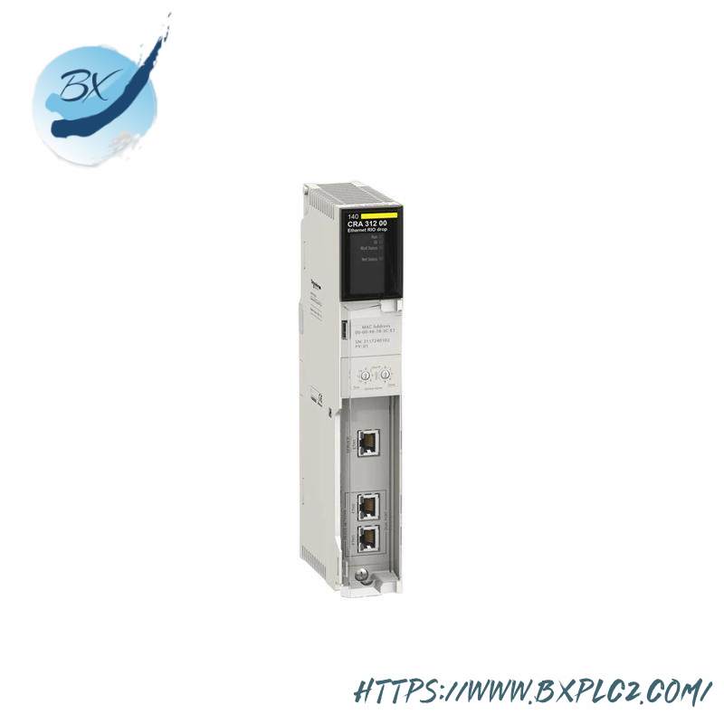 schneider_140cra31200_2.jpg Schneider 140CRA31200 Ethernet RIO Drop E/IP 1CH Adaptor Module