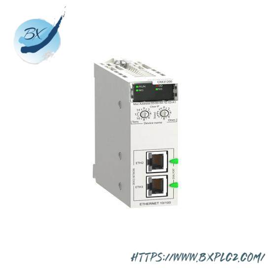 schneider_bmxcra31200_remote_io_drop_e_ip.jpg Schneider Electric BMXCRA31200 Remote IO Drop E/IP Module