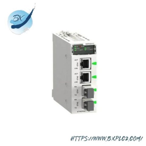 Schneider Electric BMXNRP0201 Fiber Optic Converter Module - Modicon M340 PLC