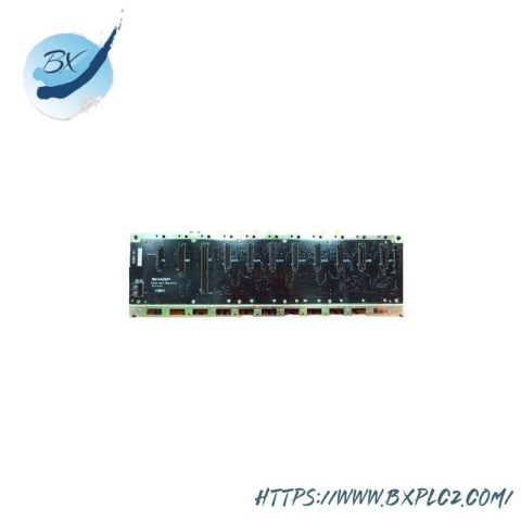 SHARP JW-28KB 8 Slot Rack Panel: High-Performance Industrial Control Module