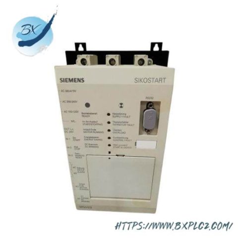 SIEMENS 3RW2920-1BC05 Spare Control Unit: High-Quality, Durable Replacement Component