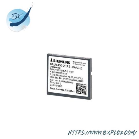 SIEMENS 6AU1400-2PA02-0AA0 | 1GB Compact Flash Card for Industrial Automation