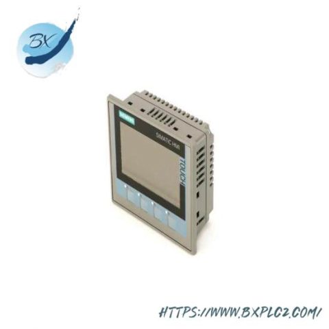 Siemens 6AV2-124-2DC01-0AX0 Comfort Panel, HMI, 4" Display, Key Operation