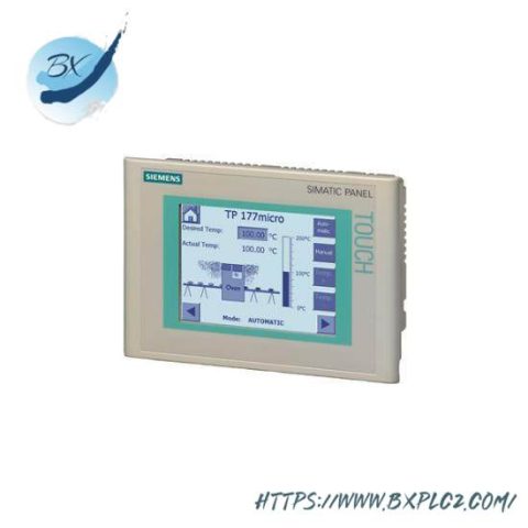 SIEMENS 6AV6 640-0CA11-0AX1 Touch Panel: Precision Control, Smart Design