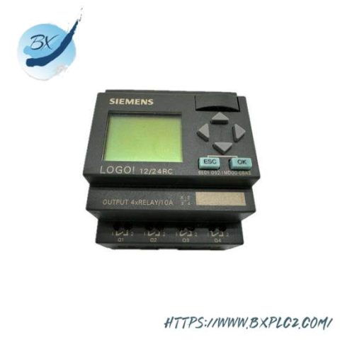 Siemens LOGO! 12/24MD, Programmable Relay, Industrial Control