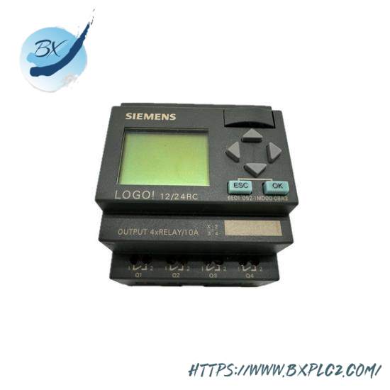 siemens_6ed1052-1md00-0ba3_logic_module.jpg Siemens LOGO! 12/24MD, Programmable Relay, Industrial Control