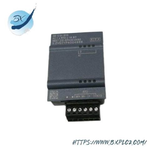 Siemens 6ES7231-5PA30-0XB0 Analog Input Module - Industrial Automation Solutions