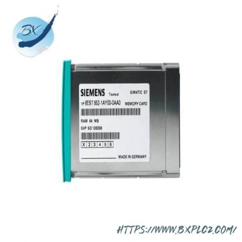Siemens 6ES7952-0KH00-0AA0 S7-400 RAM Memory Card, 1 MB, Long Version