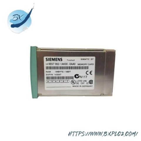 Siemens 6ES7952-1AK00-0AA0 8MB RAM Memory Card for S7-400 Series