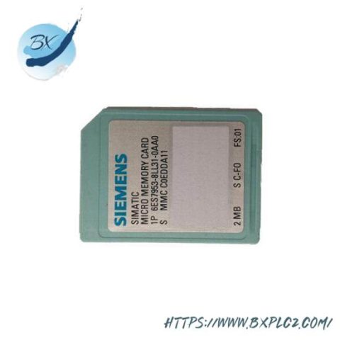 Siemens 6ES7953-8LL31-0AA0 Micro Memory Card: Industrial Control System Memory Solution