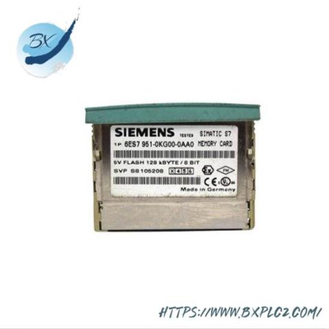 SIEMENS 6ES7 951-0KG00-0AA0 Memory Card for Industrial Control Systems