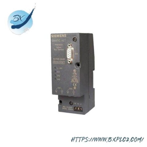 Siemens 6GK1500-3AA00 PROFIBUS Bus Terminal, for Industrial Control Systems