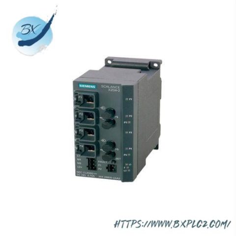 SIEMENS SCALANCE X204-2BB10-2AA3 Managed Industrial Ethernet Switch