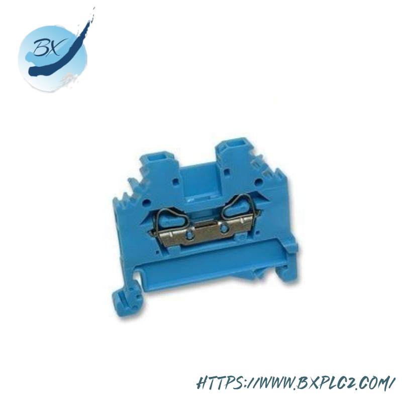 wago_280-104_din-rail_terminal_block_cage_clamp_2-con.jpg WAGO 280 Series 280-104 DIN Rail Terminal Block CAGE CLAMP, Industrial Control Module