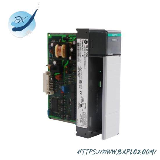 1746-no4v_output_module_slc_500.jpg Allen Bradley 1746-NO4V SLC 500 Output Module