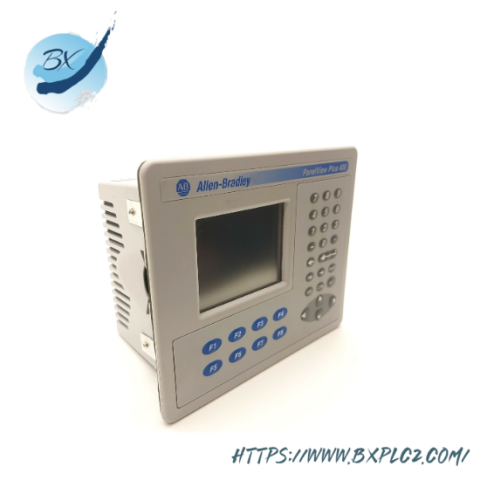 GE Fanuc PanelView Plus 400 Color Keypad/Touch - 2711P-B4C20D, Compact HMI for Industrial Control