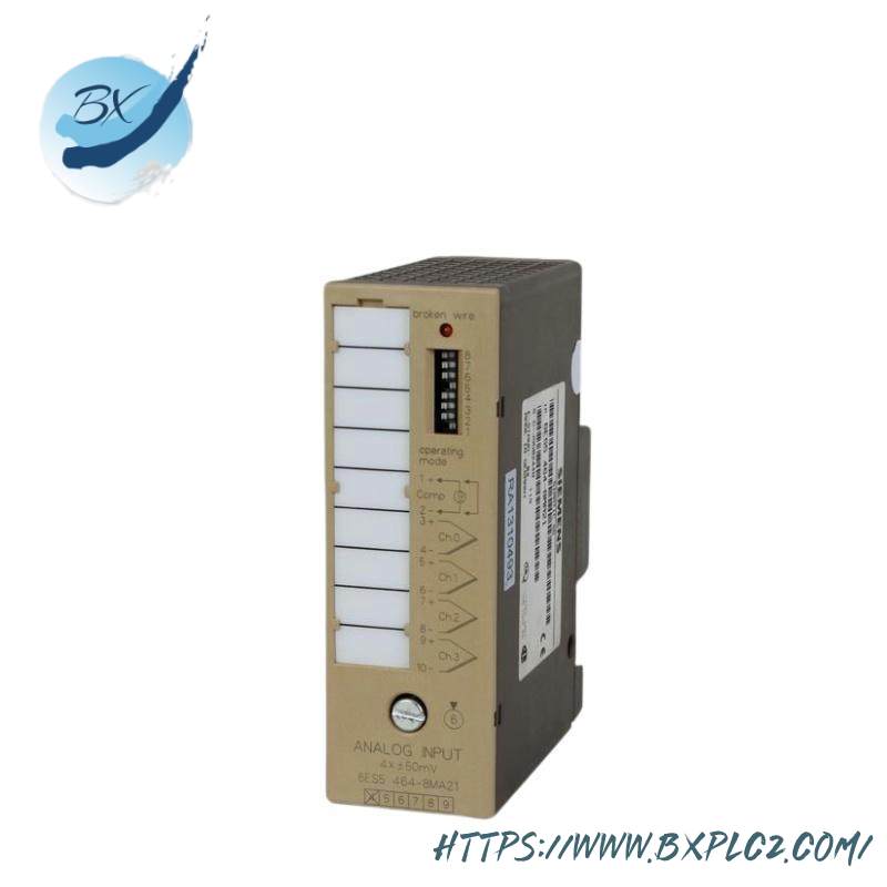 6es5464-8ma21_siemens_analog_input_module.jpg SIEMENS 6ES5464-8MA21 Analog Input Module: Precision Control in Industrial Automation