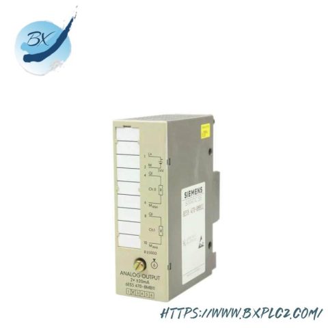 SIEMENS S5.470 8-Channel Analog Output Module