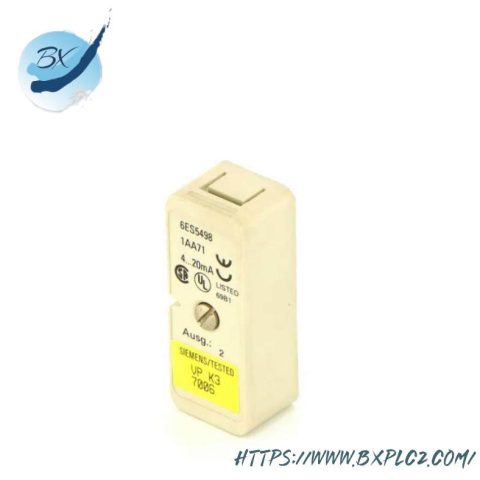 SIEMENS 6ES5498-1AA71 Analog Input SubModule for Industrial Control Systems