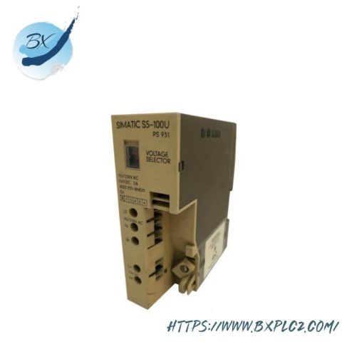 SIEMENS 6ES5931-8MD11 Power Supply: Efficient Industrial Control Solution