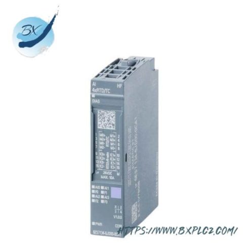 Siemens 6ES7134-6JD00-0CA1 - Analog Input Module, ET 200SP, 4x RTD/TC High Feature