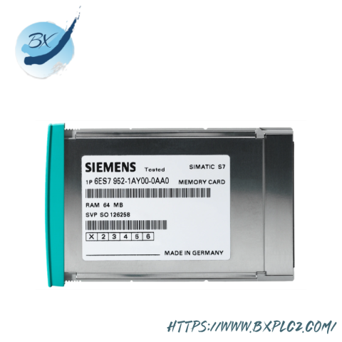 SIEMENS 6ES7952-1AM00-0AA0 RAM MEMORY CARD for Industrial Control Systems