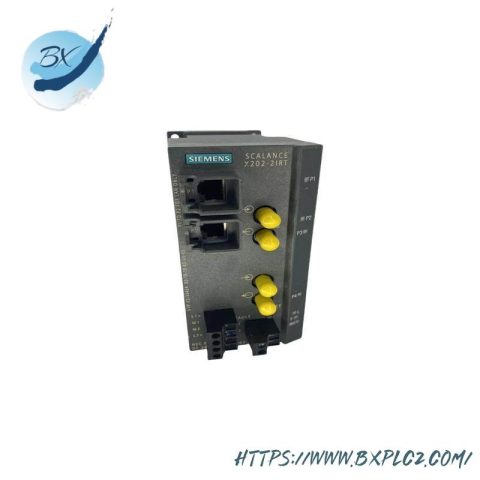 SIEMENS SCALANCE X202-2IRT MANAGED IE SWITCH, Efficient Network Management for Industrial Applications