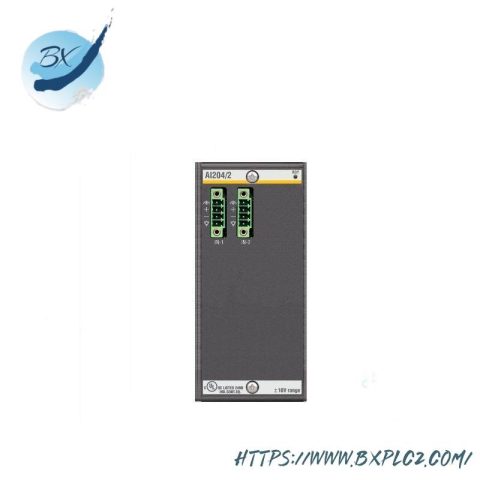 Bachmann AI204/2 Analog Input Module: Precision Control in Industrial Automation