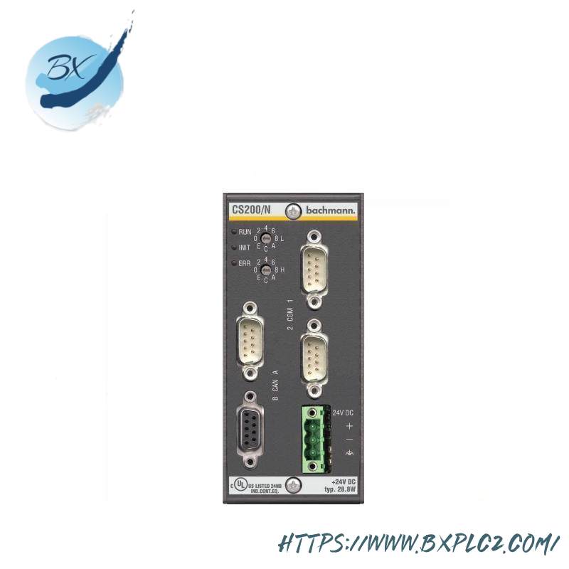 bachmann_cs200_n_canopen_slave_module.jpg BACHMANN CS200/N: CANopen Slave Module for Industrial Control Systems