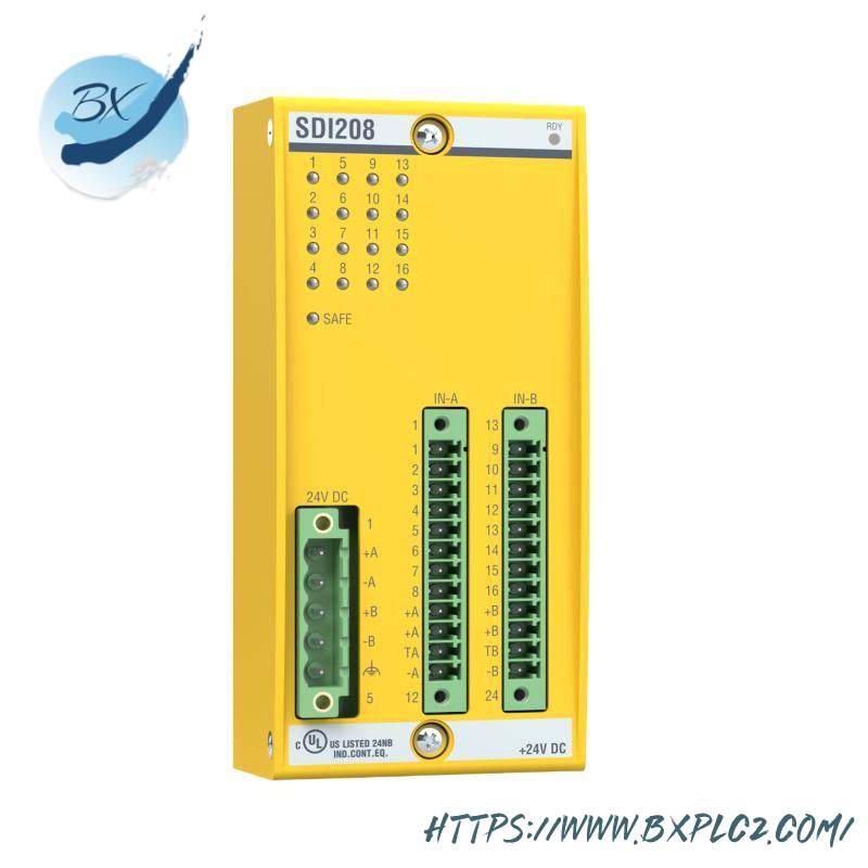 bachmann_sdi208_safety_digital_input_module.jpg BACHMANN EM213 PLC Module, Control System Automation