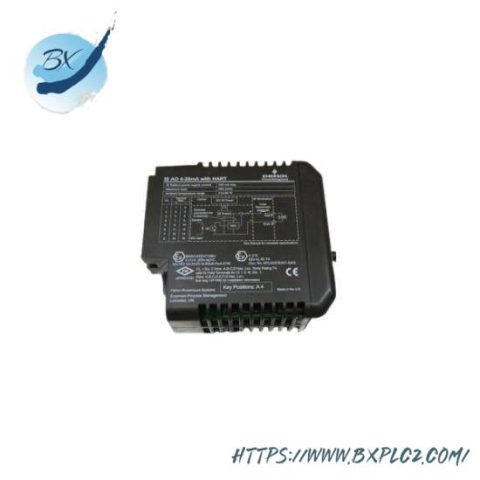 Emerson KJ3102X1-BE1 12P2703X052 HART 8-Channel Process Control Module