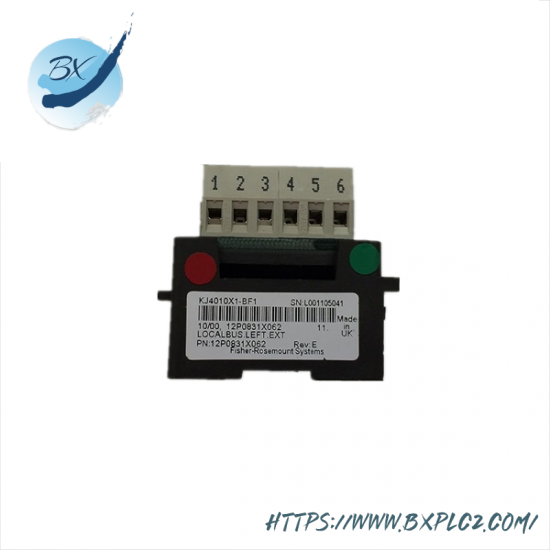 emerson_kj4010x1-bf1_localbus_left_extender_model.png Emerson KJ4010X1-BF1 LocalBus Left Extender - Industrial Control Module