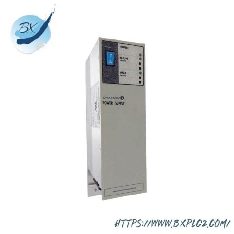 Emerson Ovation WH5-2FF 1X00416H01 Power Supply Module - Precision Engineered for Critical Operations