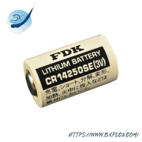 FDK CR14250SE 3V Stack Lithium Battery, Designed for Industrial Control Applications